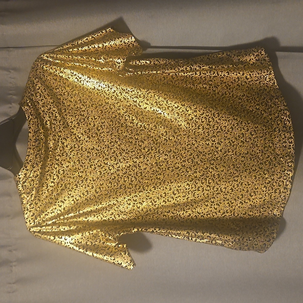 Gold MK Womens Shirt - Picture 2 of 3